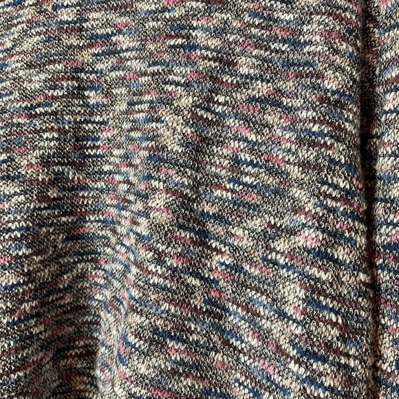 Madewell Women’s Black and Pastel Heathered Crop Knit Sweater Size Small - Picture 5 of 9